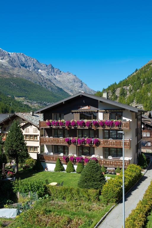 Haus Alba Apartment Saas-Almagell Bagian luar foto
